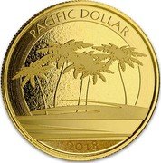 Fiji 5 Dollars (Pacific Dollar) PACIFIC DOLLAR 2018 coin reverse Fiji 5 Dollars (Pacific Dollar) PACIFIC DOLLAR 2018 coin reverse