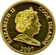 Cook Islands One Dollar (King Richard II) ELIZABETH II COOK ISLANDS 2007 coin obverse Cook Islands One Dollar (King Richard II) ELIZABETH II COOK ISLANDS 2007 coin obverse