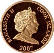 Cook Islands One Dollar (King William IV) ELIZABETH II COOK ISLANDS 2007 coin obverse Cook Islands One Dollar (King William IV) ELIZABETH II COOK ISLANDS 2007 coin obverse