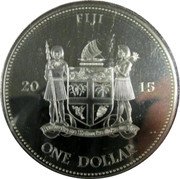Fiji One Dollar (NFL. Los Angeles Rams) FIJI 20 15 ONE DOLLAR coin obverse Fiji One Dollar (NFL. Los Angeles Rams) FIJI 20 15 ONE DOLLAR coin obverse