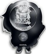 Fiji Two Dollars (Marvel Mini Hero. Black Widow) FIJI 2022 REREVAKA NA KALOU KA DOKA NA TUI 1OZ 999 AG ©MARVEL TWO DOLLARS coin obverse Fiji Two Dollars (Marvel Mini Hero. Black Widow) FIJI 2022 REREVAKA NA KALOU KA DOKA NA TUI 1OZ 999 AG ©MARVEL TWO DOLLARS coin obverse