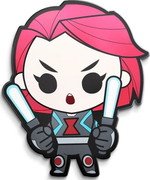 Fiji Two Dollars (Marvel Mini Hero. Black Widow)  coin reverse Fiji Two Dollars (Marvel Mini Hero. Black Widow)  coin reverse