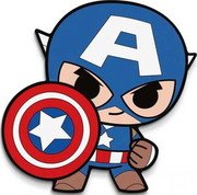 Fiji Two Dollars (Marvel Mini Hero. Captain America) coin reverse Fiji Two Dollars (Marvel Mini Hero. Captain America) coin reverse