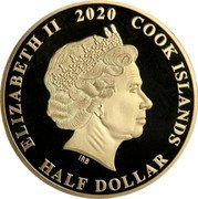 Cook Islands Half Dollar Elizabeth II Battle of Hoth 2020  Prooflike ELIZABETH II 2020 COOK ISLANDS IRB HALF DOLLAR coin obverse Cook Islands Half Dollar Elizabeth II Battle of Hoth 2020  Prooflike ELIZABETH II 2020 COOK ISLANDS IRB HALF DOLLAR coin obverse