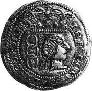 France 1/2 ECU (Corsica. Theodore I) C# 3 THEODORVS REX CORSICE coin obverse