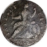 USA 1/2 Penny (Georgivs III Obverse) INDE ET LIB coin reverse USA 1/2 Penny (Georgivs III Obverse) INDE ET LIB coin reverse