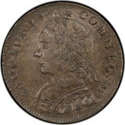 USA 1/2 Penny (Mailed Bust Left) AUCTORI CONNEC coin obverse USA 1/2 Penny (Mailed Bust Left) AUCTORI CONNEC coin obverse