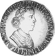 Russia 1/4 Rouble Novodel (1704)МД KM# NB7 ЦРЪ ПЕТРЪ АЛЕѮIЕВИЧЪ ВСЕѦ РОСIИ ПОВЕЛIТЕЛЬ coin obverse Russia 1/4 Rouble Novodel (1704)МД KM# NB7 ЦРЪ ПЕТРЪ АЛЕѮIЕВИЧЪ ВСЕѦ РОСIИ ПОВЕЛIТЕЛЬ coin obverse