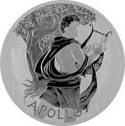 Tuvalu 1 Dollar (Apollo) P APOLLO coin reverse Tuvalu 1 Dollar (Apollo) P APOLLO coin reverse