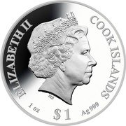 Cook Islands 1 Dollar - Elizabeth II Bud Spencer and Terence Hill ND (2020) Proof ELIZABETH II COOK ISLANDS IRB 1 OZ $1 AG 999 coin obverse Cook Islands 1 Dollar - Elizabeth II Bud Spencer and Terence Hill ND (2020) Proof ELIZABETH II COOK ISLANDS IRB 1 OZ $1 AG 999 coin obverse