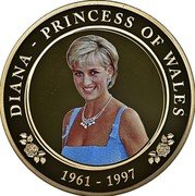 Cook Islands 1 Dollar (Elizabeth II Princess Diana attending Swan Lake) DIANA - PRINCESS OF WALES 1961 - 1997 coin reverse Cook Islands 1 Dollar (Elizabeth II Princess Diana attending Swan Lake) DIANA - PRINCESS OF WALES 1961 - 1997 coin reverse