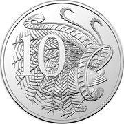 Australia 10 Cents (Memorial Edition) 10 SD coin reverse Australia 10 Cents (Memorial Edition) 10 SD coin reverse