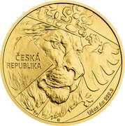 Niue 10 Dollars (Czech Lion. Charles III) ČESKÁ REPUBLIKA 1/4 OZ AU 999.9 coin reverse