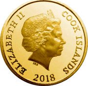 Cook Islands 10 Dollars Dogs 2018 IRB ELIZABETH II COOK ISLANDS 2018 coin obverse Cook Islands 10 Dollars Dogs 2018 IRB ELIZABETH II COOK ISLANDS 2018 coin obverse