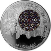 Cook Islands 10 Dollars Elizabeth II La Seu Cathedral of Palma 2016 Proof ELIZABETH II COOK ISLANDS IRB 10 DOLLARS coin obverse Cook Islands 10 Dollars Elizabeth II La Seu Cathedral of Palma 2016 Proof ELIZABETH II COOK ISLANDS IRB 10 DOLLARS coin obverse