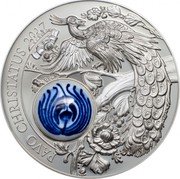 Cook Islands 10 Dollars Elizabeth II Peacock Pottery 2017  Prooflike PAVO CHRISTATUS 2017 coin reverse Cook Islands 10 Dollars Elizabeth II Peacock Pottery 2017  Prooflike PAVO CHRISTATUS 2017 coin reverse