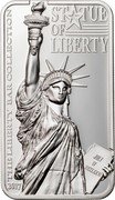 Cook Islands 10 Dollars Elizabeth II Statue of Liberty 2017  Proof STATUE OF LIBERTY LIBERTY BAR COLLECTION 2017 coin reverse Cook Islands 10 Dollars Elizabeth II Statue of Liberty 2017  Proof STATUE OF LIBERTY LIBERTY BAR COLLECTION 2017 coin reverse