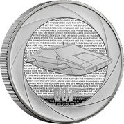 UK 10 Pounds (Wet Nellie) THE SPY WHO LOVED ME 007 coin reverse