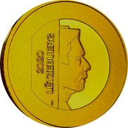 Luxembourg 100 Euro (Prince Charles of Luxembourg) 2020 LËTZEBUERG CG coin obverse Luxembourg 100 Euro (Prince Charles of Luxembourg) 2020 LËTZEBUERG CG coin obverse