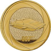 UK 100 Pounds (Wet Nellie) THE SPY WHO LOVED ME 007 coin reverse UK 100 Pounds (Wet Nellie) THE SPY WHO LOVED ME 007 coin reverse