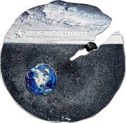 Cook Islands 2 Dollars Elizabeth II Estacado Meteorite 2019 Silk finish ESTACADO METEORITE HALE CO TEXAS USA 1883 coin reverse Cook Islands 2 Dollars Elizabeth II Estacado Meteorite 2019 Silk finish ESTACADO METEORITE HALE CO TEXAS USA 1883 coin reverse