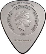 Cook Islands 2 Dollars Elizabeth II Plug Me In 2019 Antique finish 1/4OZ FINE SILVER .999 2 DOLLARS ELIZABETH II COOK ISLANDS IRB 2019 EXTRA HEAVY coin obverse Cook Islands 2 Dollars Elizabeth II Plug Me In 2019 Antique finish 1/4OZ FINE SILVER .999 2 DOLLARS ELIZABETH II COOK ISLANDS IRB 2019 EXTRA HEAVY coin obverse