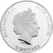 Cook Islands 2 Dollars Elizabeth II Quilling Art. Flowers 2016Â Proof ELIZABETH II 2 DOLLARS COOK ISLANDS coin obverse Cook Islands 2 Dollars Elizabeth II Quilling Art. Flowers 2016Â Proof ELIZABETH II 2 DOLLARS COOK ISLANDS coin obverse