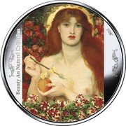 Cook Islands 2 Dollars Elizabeth II Venus Verticordia 2020 Proof BEAUTY AU NATUREL COLLECTION .999 coin reverse Cook Islands 2 Dollars Elizabeth II Venus Verticordia 2020 Proof BEAUTY AU NATUREL COLLECTION .999 coin reverse