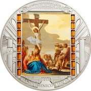 Cook Islands 20 Dollars (Elizabeth II Christ Crucified) MASTERPIECES OF ART 2018 GIANDOMENICO TIEPOLO coin reverse Cook Islands 20 Dollars (Elizabeth II Christ Crucified) MASTERPIECES OF ART 2018 GIANDOMENICO TIEPOLO coin reverse