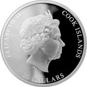 Cook Islands 20 Dollars Elizabeth II Mona Lisa. Leonardo da Vinci 2016Â ELIZABETH II COOK ISLANDS IRB 20 DOLLARS coin obverse Cook Islands 20 Dollars Elizabeth II Mona Lisa. Leonardo da Vinci 2016Â ELIZABETH II COOK ISLANDS IRB 20 DOLLARS coin obverse