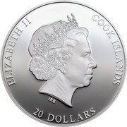 Cook Islands 45 Dollars Shrine of the Three Kings. 20+25 Dollars Set 2016  Proof KM# 1649a ELIZABETH II COOK ISLANDS IRB 20 DOLLARS 25 DOLLARS 7.78. G = 1/4 OZ .9999 FINE GOLD XXX/999 coin obverse