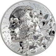 Cook Islands 20 Dollars Elizabeth II. Burst 2022 Proof 2022 coin reverse Cook Islands 20 Dollars Elizabeth II. Burst 2022 Proof 2022 coin reverse