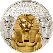 Cook Islands 20 Dollars (Legacy of the Pharoahs. Partially gilded) LEGACY OF THE PHARAOHS coin reverse Cook Islands 20 Dollars (Legacy of the Pharoahs. Partially gilded) LEGACY OF THE PHARAOHS coin reverse