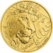 Niue 25 Dollars (Czech Lion. Charles III) ČESKÁ REPUBLIKA 1/2 OZ AU 999.9 coin reverse Niue 25 Dollars (Czech Lion. Charles III) ČESKÁ REPUBLIKA 1/2 OZ AU 999.9 coin reverse