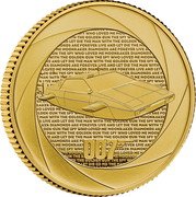UK 25 Pounds (Wet Nellie) THE SPY WHO LOVED ME 007 coin reverse UK 25 Pounds (Wet Nellie) THE SPY WHO LOVED ME 007 coin reverse