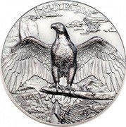 Cook Islands 5 Dollars (Bald Eagle) BALD EAGLE 2018 coin reverse Cook Islands 5 Dollars (Bald Eagle) BALD EAGLE 2018 coin reverse