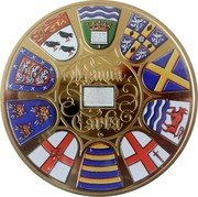 Cook Islands 5 Dollars (Elizabeth II Magna Carta) MAGNA CARTA coin reverse Cook Islands 5 Dollars (Elizabeth II Magna Carta) MAGNA CARTA coin reverse