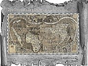 Cook Islands 5 Dollars Waldseemuller 2018  Prooflike WALDSEEMÜLLER UNIVERSALIS COSMOGRAPHIA UNNO 1507 HISTORICAL MAPS coin reverse Cook Islands 5 Dollars Waldseemuller 2018  Prooflike WALDSEEMÜLLER UNIVERSALIS COSMOGRAPHIA UNNO 1507 HISTORICAL MAPS coin reverse