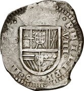 Spain 8 Reales (Madrid MD) KM# 28.5 PHILIPPVS III D G VIII MD coin obverse Spain 8 Reales (Madrid MD) KM# 28.5 PHILIPPVS III D G VIII MD coin obverse