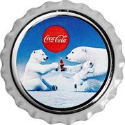 Niue One Dollar Coca-Cola. Polar Bear 2023 Proof COCA-COLA® coin reverse Niue One Dollar Coca-Cola. Polar Bear 2023 Proof COCA-COLA® coin reverse