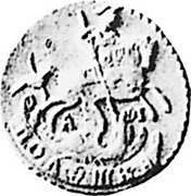 Russia Polushka (Catherine II. Pattern) KM# Pn40 ПОЛУШКА А М coin reverse Russia Polushka (Catherine II. Pattern) KM# Pn40 ПОЛУШКА А М coin reverse