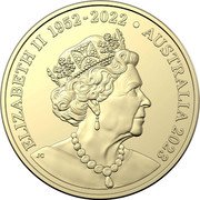 Australia Two Dollars Honey Bee 2023 Set ELIZABETH II 1952-2022 AUSTRALIA 2023 JC coin obverse Australia Two Dollars Honey Bee 2023 Set ELIZABETH II 1952-2022 AUSTRALIA 2023 JC coin obverse