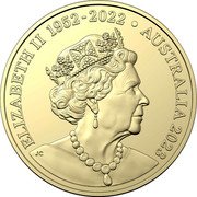 Australia Two Dollars (Remembrance Day. Commemorative) ELIZABETH II 1952-2022 AUSTRALIA 2023 JC coin obverse Australia Two Dollars (Remembrance Day. Commemorative) ELIZABETH II 1952-2022 AUSTRALIA 2023 JC coin obverse
