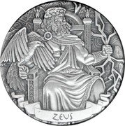 Cook Islands Two Dollars (Zeus) JM ZEUS coin reverse Cook Islands Two Dollars (Zeus) JM ZEUS coin reverse