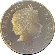 New Zealand 1 Dollar (Dwarves. Thorin Oakenshield) 2014 ELIZABETH II IRB NEW ZEALAND coin obverse New Zealand 1 Dollar (Dwarves. Thorin Oakenshield) 2014 ELIZABETH II IRB NEW ZEALAND coin obverse