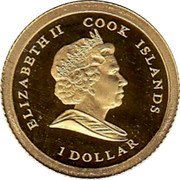 Cook Islands 1 Dollar Elizabeth II Edward IV 2008Â Proof ELIZABETH II COOK ISLANDS 1 DOLLAR coin obverse Cook Islands 1 Dollar Elizabeth II Edward IV 2008Â Proof ELIZABETH II COOK ISLANDS 1 DOLLAR coin obverse