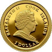 Cook Islands 1 Dollar Elizabeth II Gorch Fock 2008Â Proof ELIZABETH II COOK ISLANDS 1 DOLLAR coin obverse Cook Islands 1 Dollar Elizabeth II Gorch Fock 2008Â Proof ELIZABETH II COOK ISLANDS 1 DOLLAR coin obverse