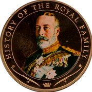 Cook Islands 1 Dollar (Elizabeth II King George V) HISTORY OF THE ROYAL FAMILY KING GEORGE V coin reverse Cook Islands 1 Dollar (Elizabeth II King George V) HISTORY OF THE ROYAL FAMILY KING GEORGE V coin reverse