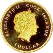 Cook Islands 1 Dollar (Elizabeth II Panda) ELIZABETH II COOK ISLANDS IRB 1 DOLLAR coin obverse Cook Islands 1 Dollar (Elizabeth II Panda) ELIZABETH II COOK ISLANDS IRB 1 DOLLAR coin obverse