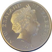 New Zealand 1 Dollar (Men. Bard the Bowman) 2014 ELIZABETH II IRB NEW ZEALAND coin obverse New Zealand 1 Dollar (Men. Bard the Bowman) 2014 ELIZABETH II IRB NEW ZEALAND coin obverse